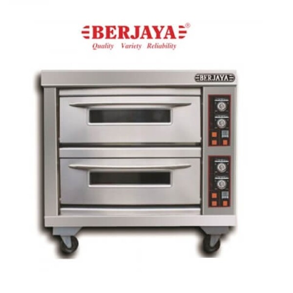 Lò nướng bánh 2 tầng 4 khay dùng điện Berjaya BJY-E13KW-2BD