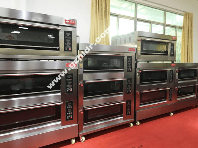 Lò nướng bánh công nghiệp 2 tầng 4 khay Hongling XYF-2KA-NM