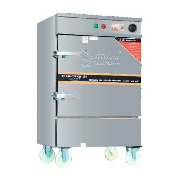 Tủ nấu cơm công nghiệp Vinaki  10 khay dùng điện VI-D10KHU