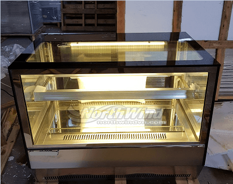 Tủ trưng bày bánh kem mini để bàn 3 tầng 900mm Bestcool BC3-900M